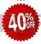 - 40%