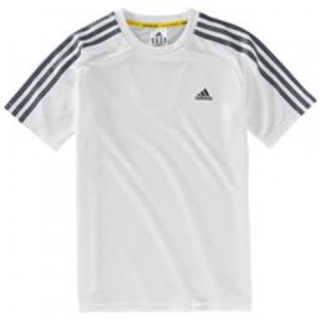 maglia adidas bianca e verde